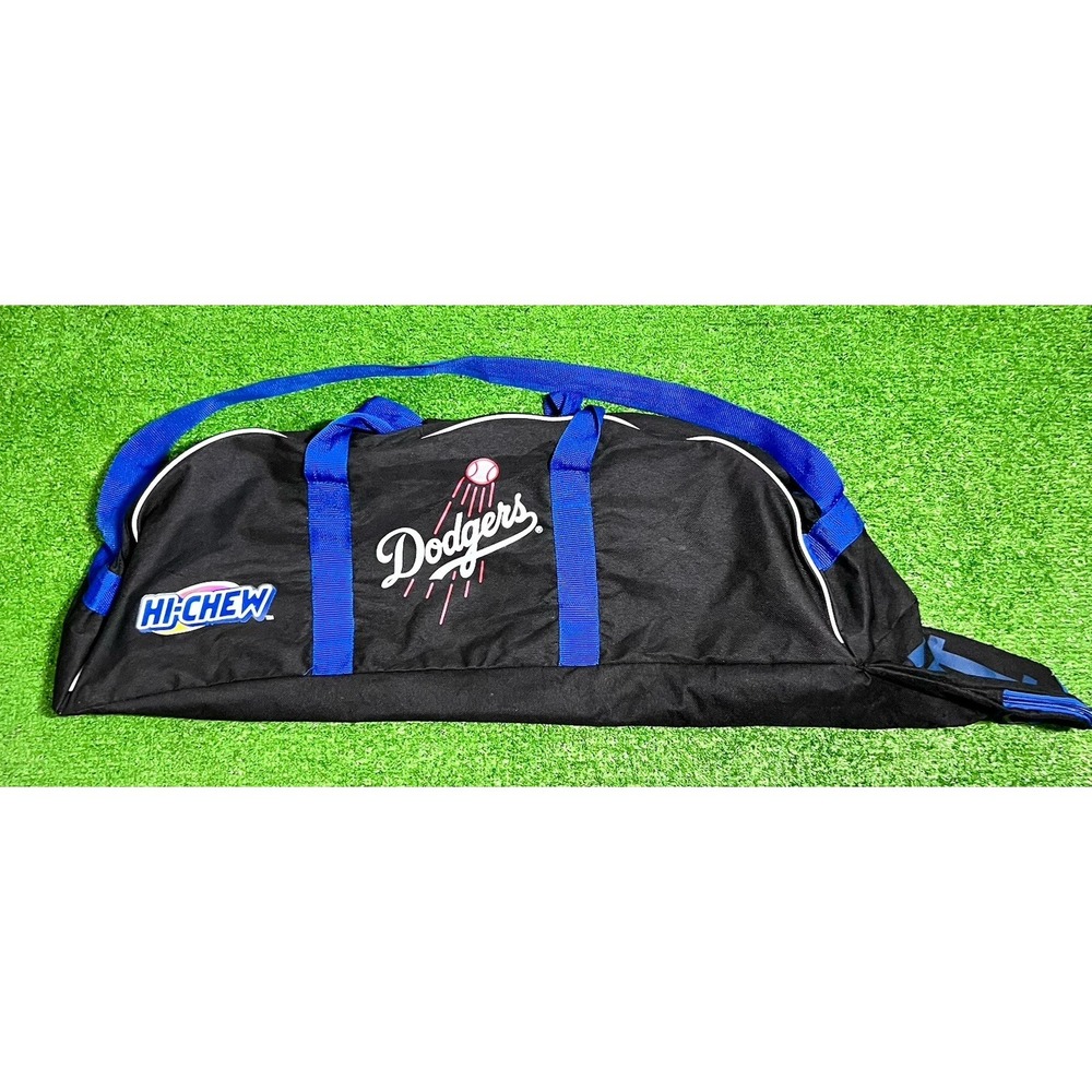LA DODGERS MLB Promotional  Hi-chew Baseball‎ Bat Bag Zipper Youth Size RARE EUC